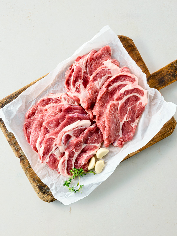 더 깨끗한 한돈 목심 (1kg)