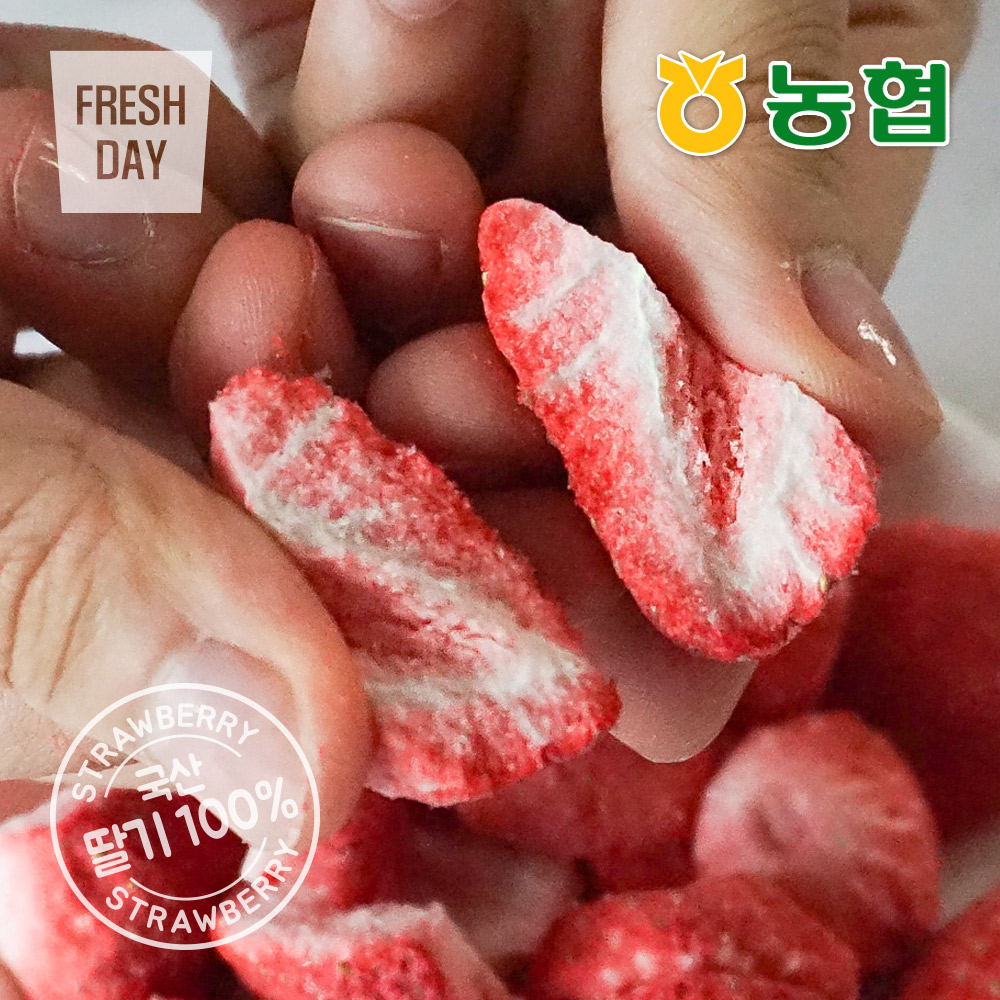 [농협] 생딸기그대로 동결건조 딸기칩 나는딸기얌
