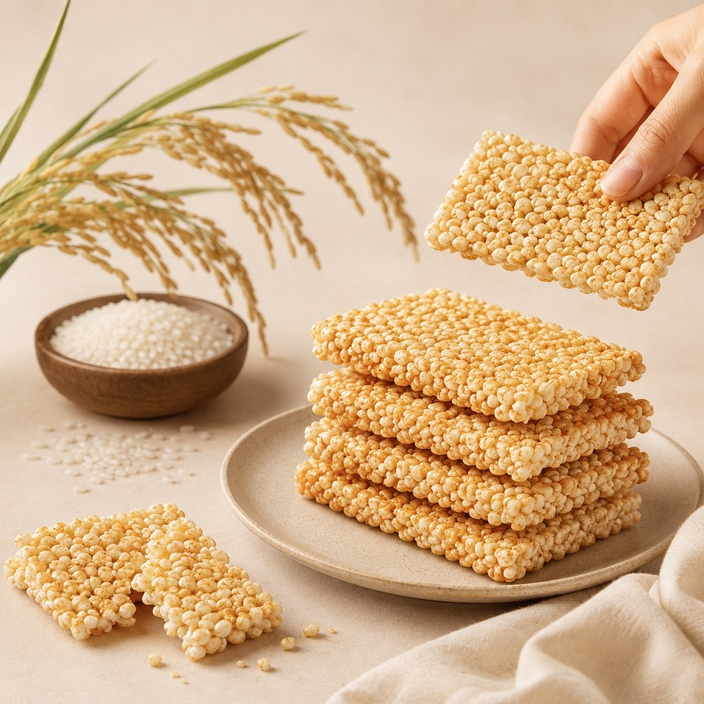 찹쌀 누룽지 과자 글루텐프리 바삭한 쌀과자 어린이간식 24봉 576g-달콘한맛