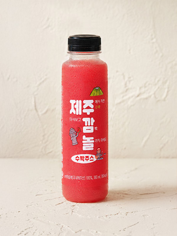 제주깜놀 100% 수박주스 (180ml x 6개)