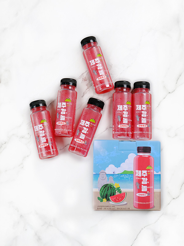 제주깜놀 100% 수박주스 (180ml x 6개)