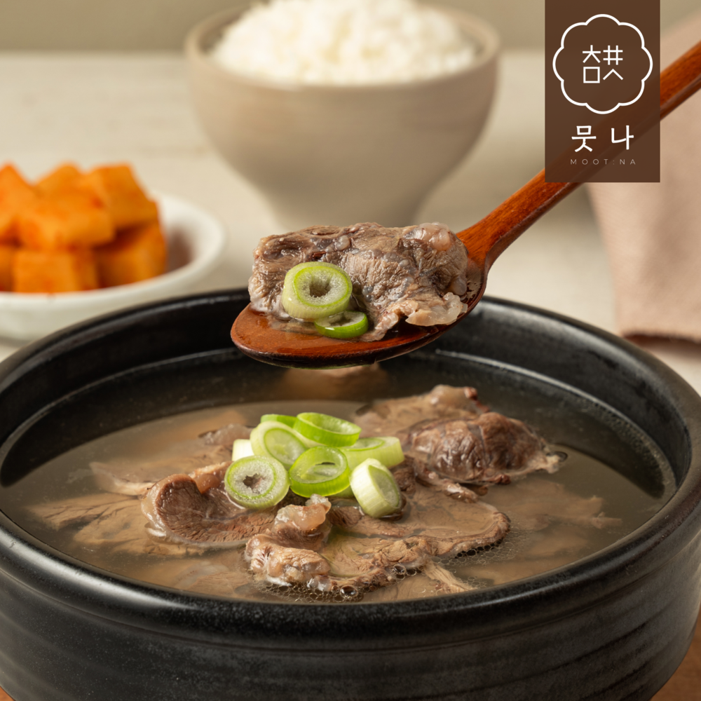 [뭇나] 프리미엄 투뿔 한우 살코기 갈비탕 600g 1팩