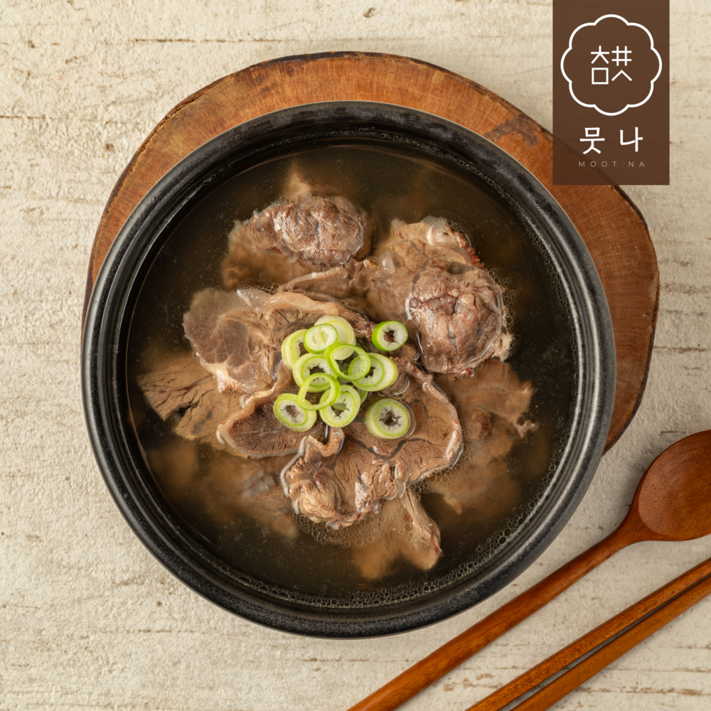 [뭇나] 프리미엄 투뿔 한우 살코기 갈비탕 600g 1팩