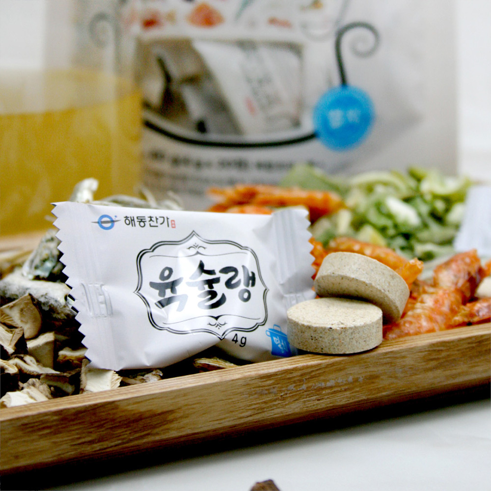 [해동찬가] 프리미엄 코인 육수 한알 육슐랭 멸치맛 20개 X 2봉/총 40개