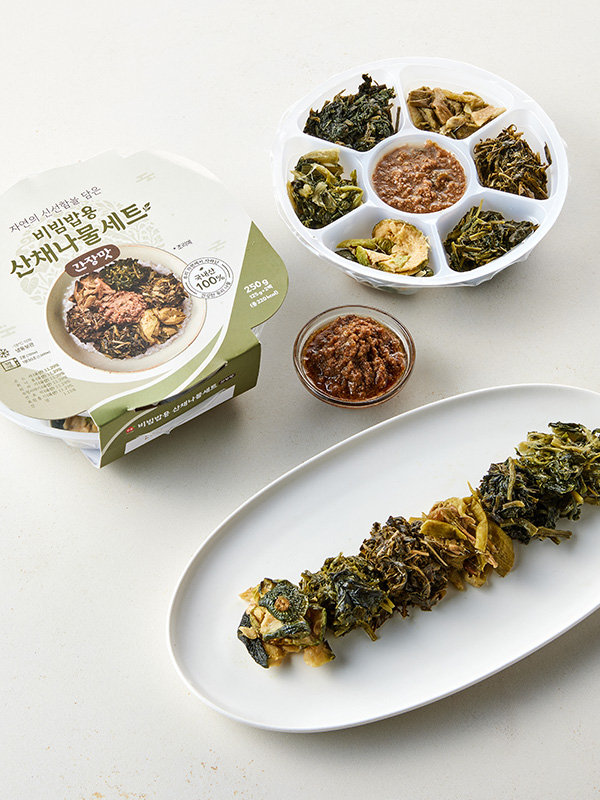 비빔밥용 산채나물세트 간장맛 (125g*2팩)
