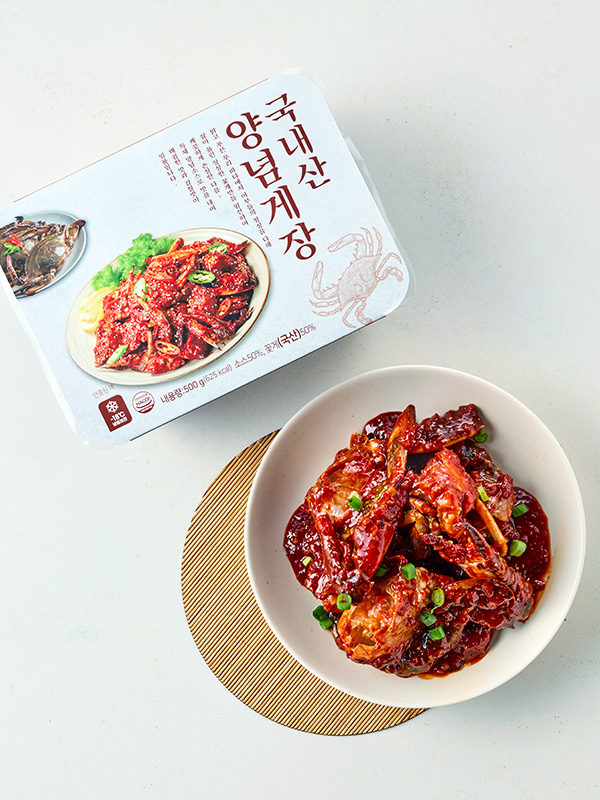 국내산 꽃게 양념게장(500g)