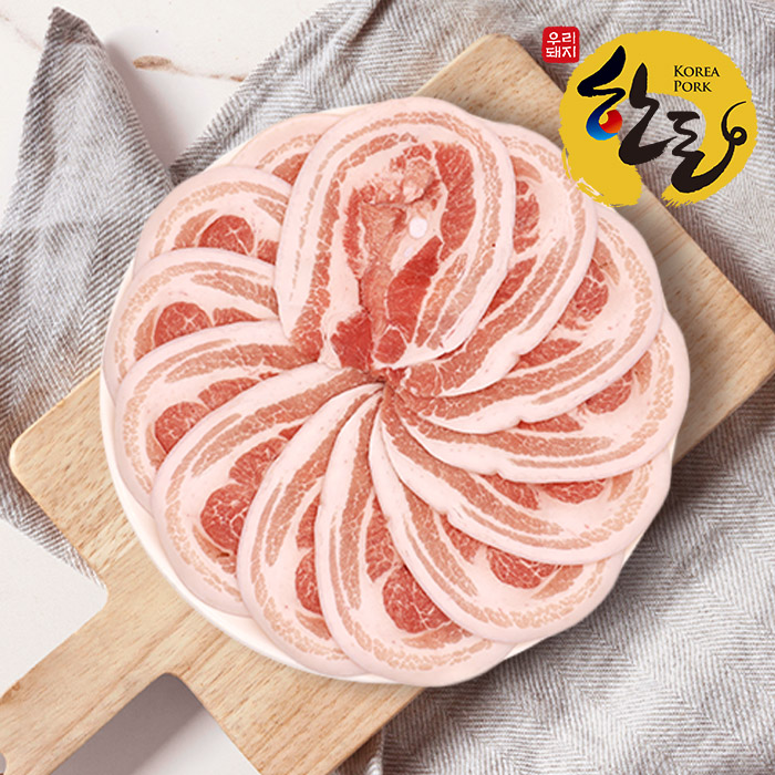 문경쑥돈 냉동 꽃삼겹 500g 대표이미지 섬네일