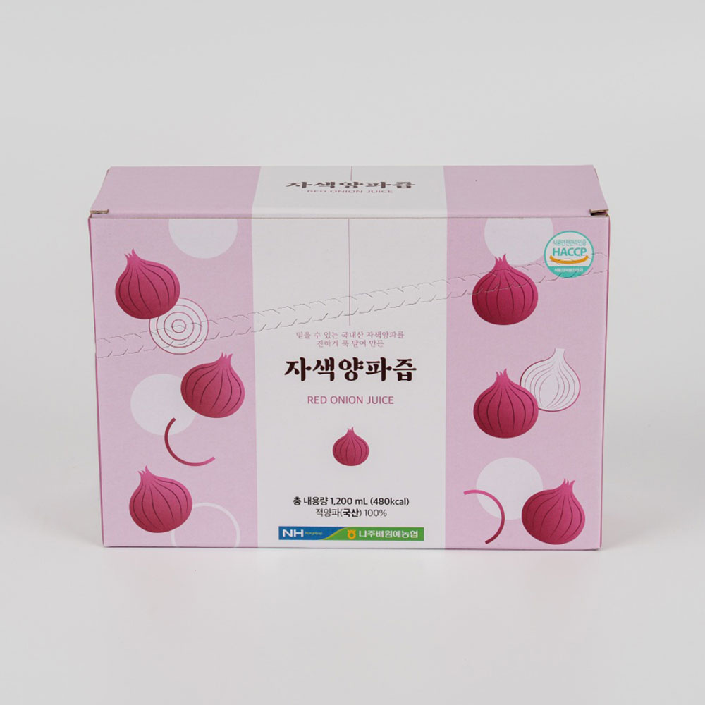 자연의 맛 그대로 자색양파즙