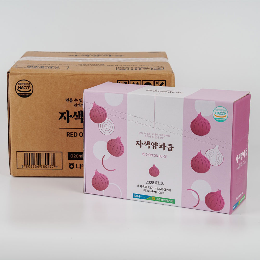 자연의 맛 그대로 자색양파즙