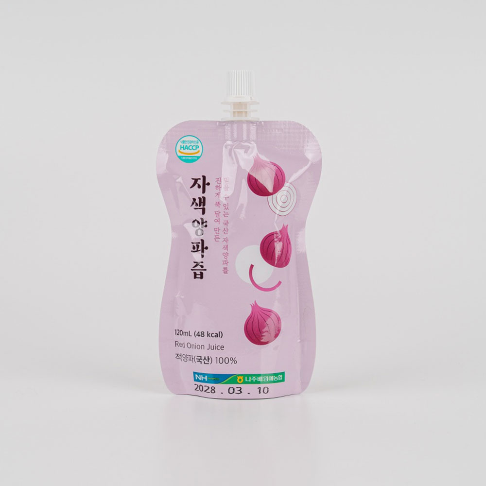 자연의 맛 그대로 자색양파즙