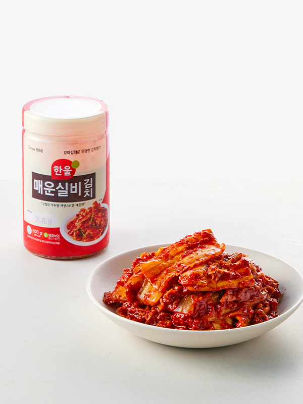 한울 한입 실비김치 500g(용기)