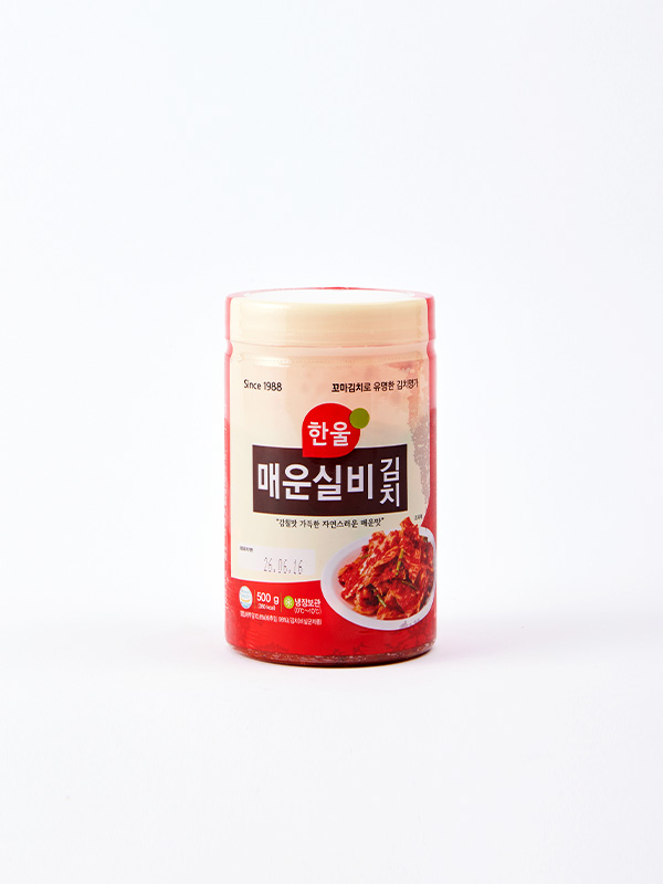 한울 한입 실비김치 500g(용기)