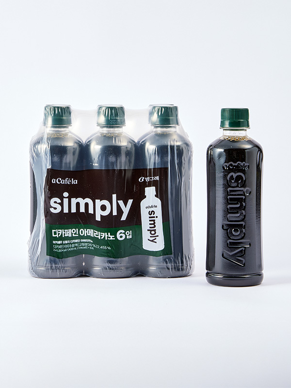 아카페라 심플리 디카페인아메리카노(400ml*6개)