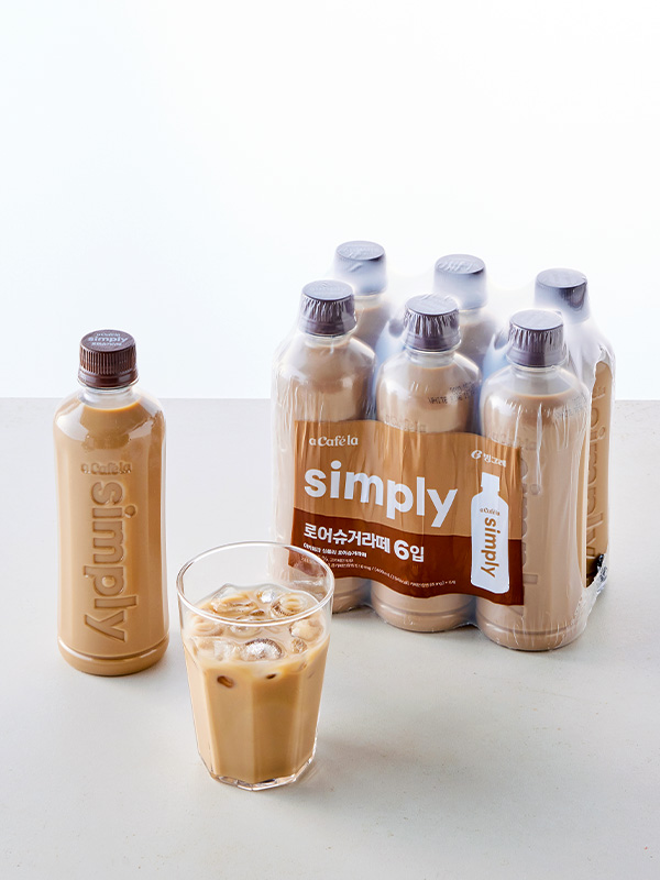 아카페라 심플리 로어슈거 라떼(400ml*6개) 대표이미지 섬네일