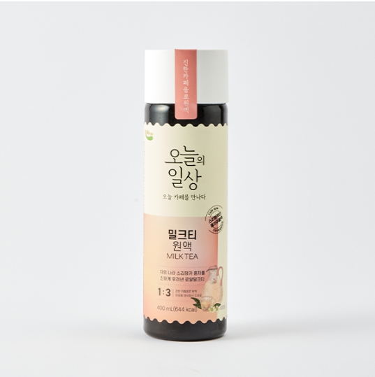 [타피오카펄 증정 EVENT!] 오늘의일상 밀크티 원액 (400mL)
