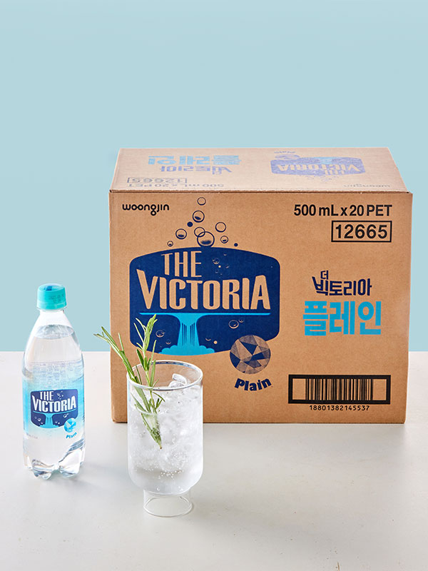 [박스] 빅토리아 플레인 탄산수 (500ml x 20개)