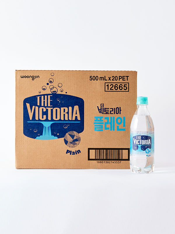 [박스] 빅토리아 플레인 탄산수 (500ml x 20개)