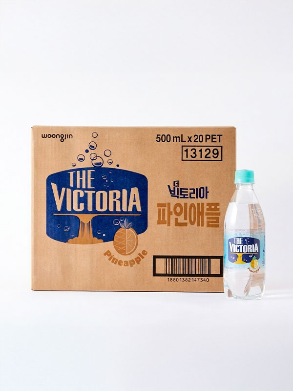 [박스] 빅토리아 파인애플 스파클링 (500ml x 20개)