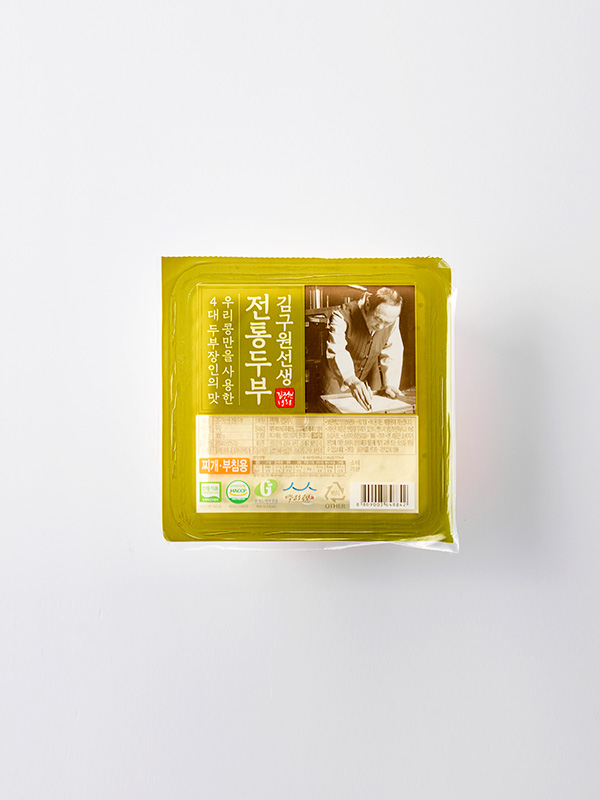 [김구원선생] 국산 전통 두부 300g