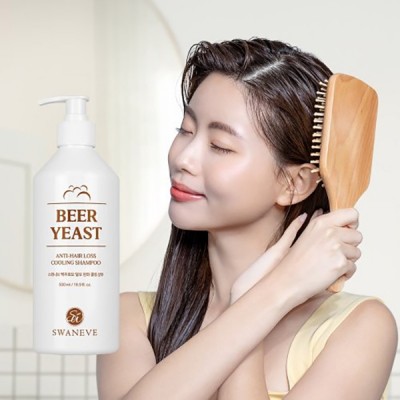 [스와니브] 맥주효모 탈모증상 완화 쿨링샴푸 500ml
