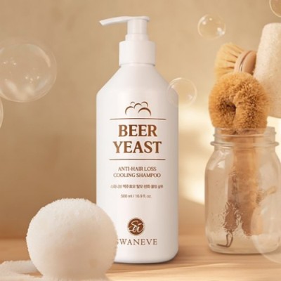[스와니브] 맥주효모 탈모증상 완화 쿨링샴푸 500ml