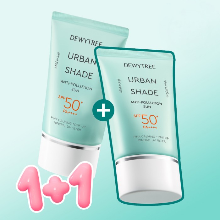 듀이트리 어반 쉐이드 안티 폴루션 선크림 50ml 1+1 대표이미지 섬네일