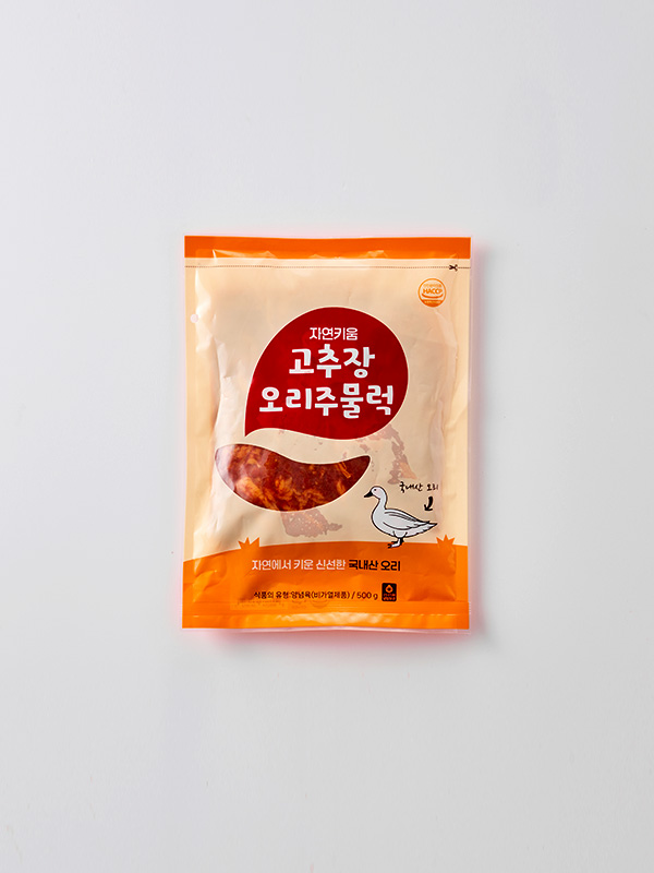 [육함량80%] 자연키움 고추장 오리주물럭 500g