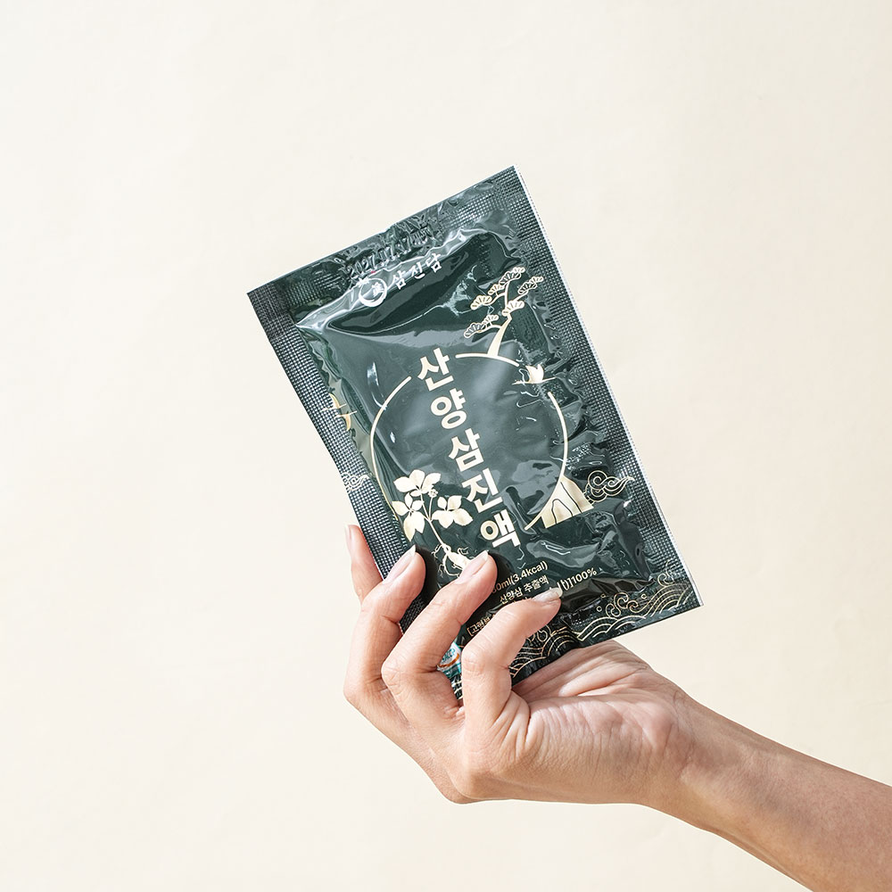 삼진담 프리미엄 산양삼 진액 80ml 30포 선물세트