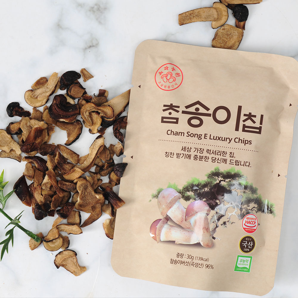 [원물 100%] 참송이칩 (30g x 3봉)