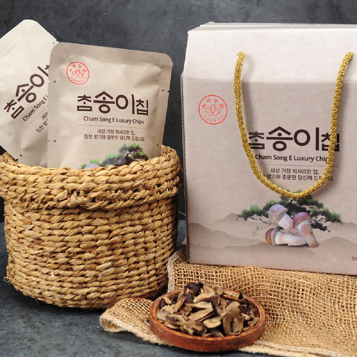 [원물 100%] 참송이칩 (30g x 3봉)