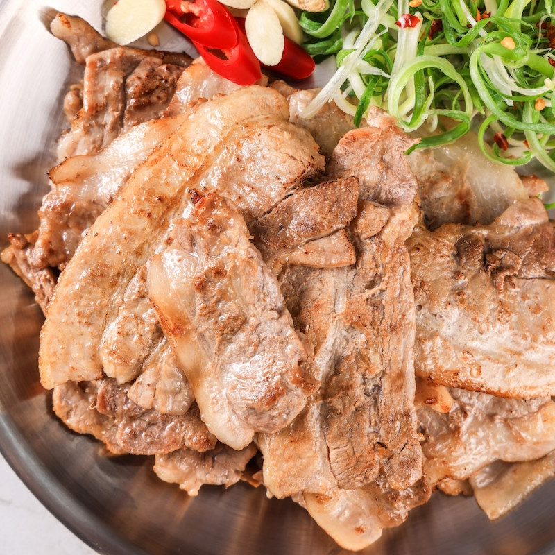 [육육마켓] 한돈 한입 삼겹살 400g
