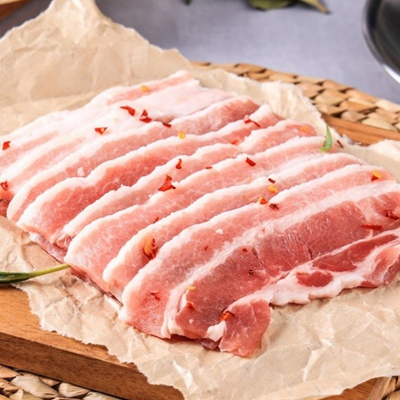 [육육마켓] 한돈 한입 삼겹살 400g 대표이미지 섬네일
