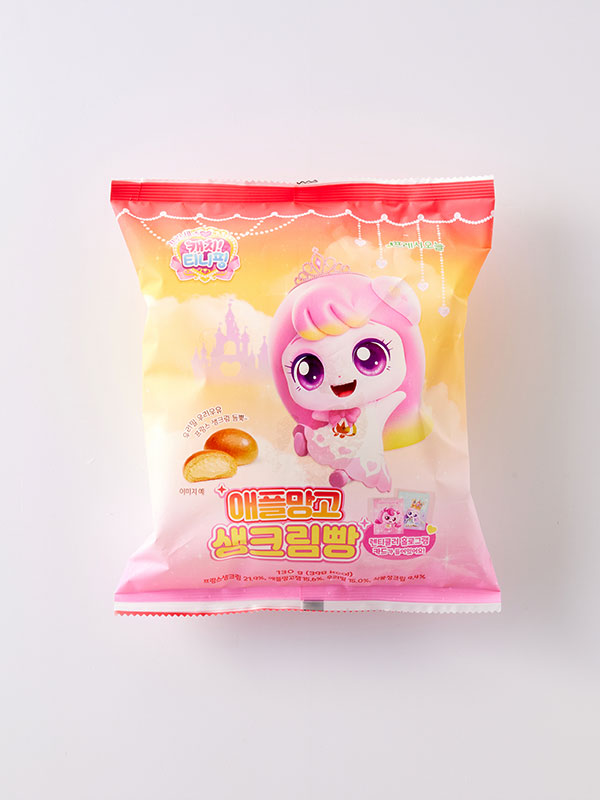 캐치티니핑 우리밀  애플망고 생크림빵
