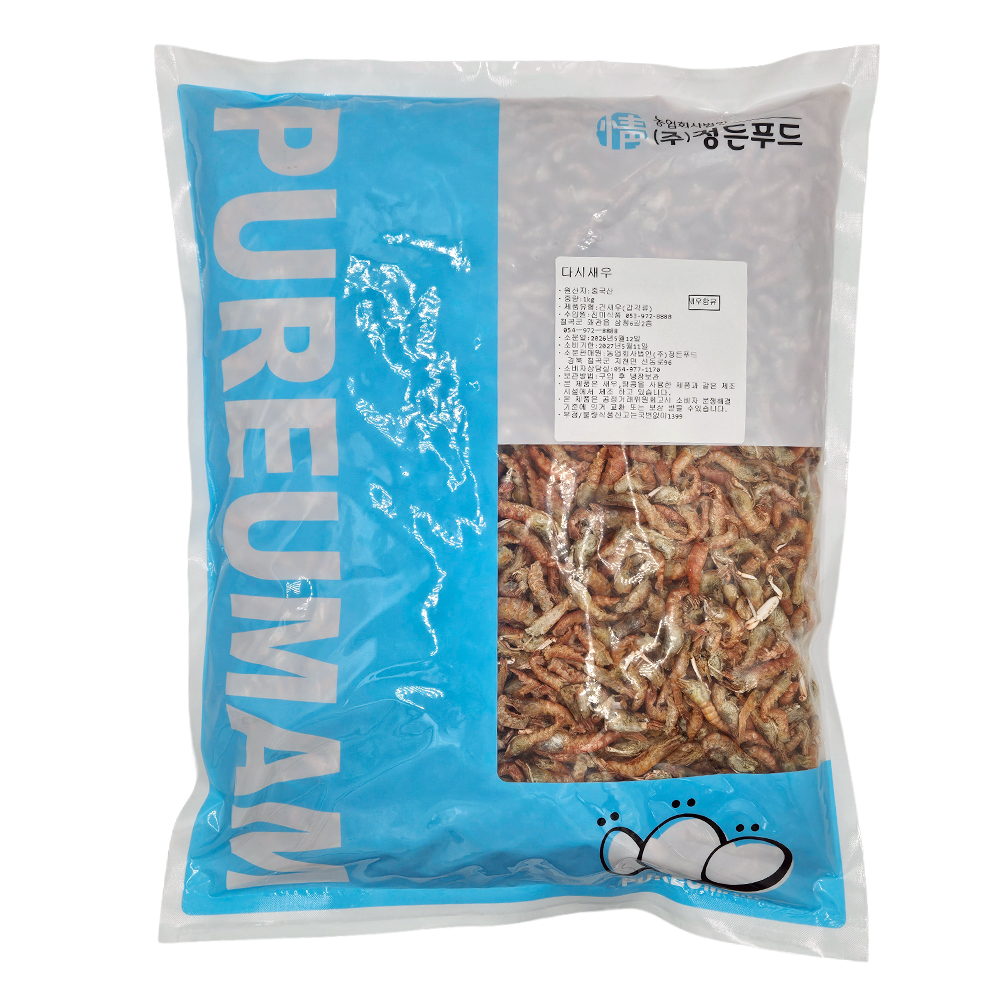 엄마마음 푸르맘 다시새우 집게새우 대용량 국물용 육수용 1kg