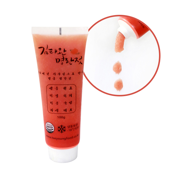 40년 명란장인 짜먹는 명란 튜브 100g