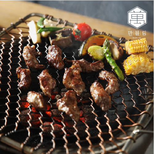 만블링 한우 갈비살 구이 150g, 3팩