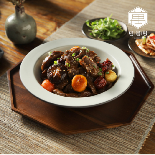 만블링 한우 갈비살 구이 150g, 3팩