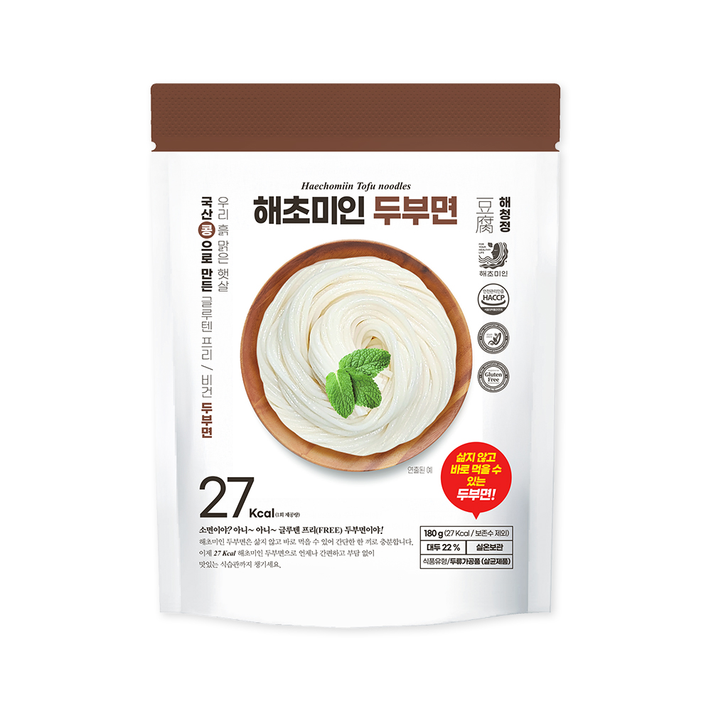 해초미인 두부면 180g, 20입 대표이미지 섬네일