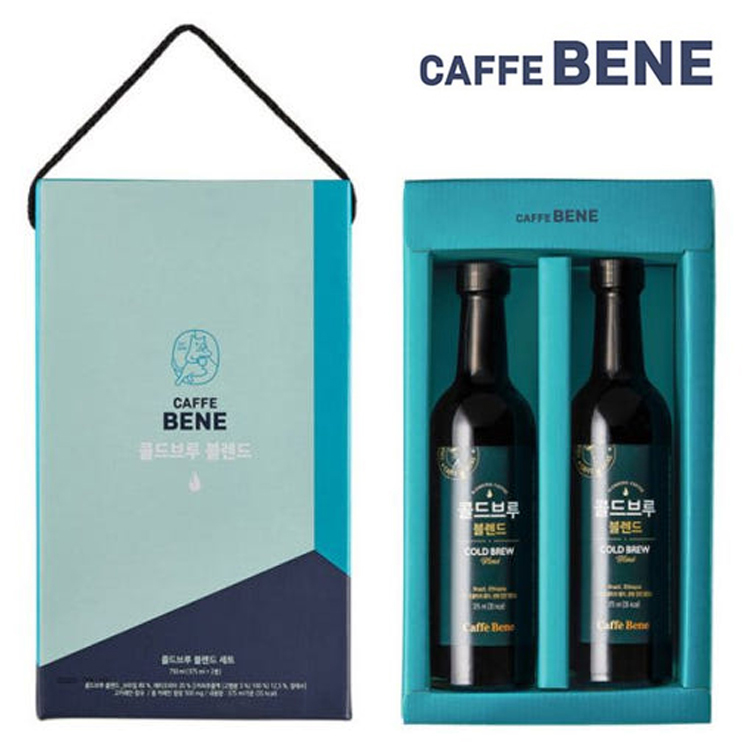 [카페베네] 콜드브루 더치커피 블렌드 375ml 2병세트 대표이미지 섬네일