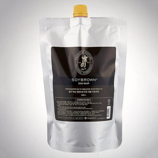 소이브라운 엄마와 아기를 위한 주방세제500ml, 주방세제리필 500ml, 과일채소세정제300ml