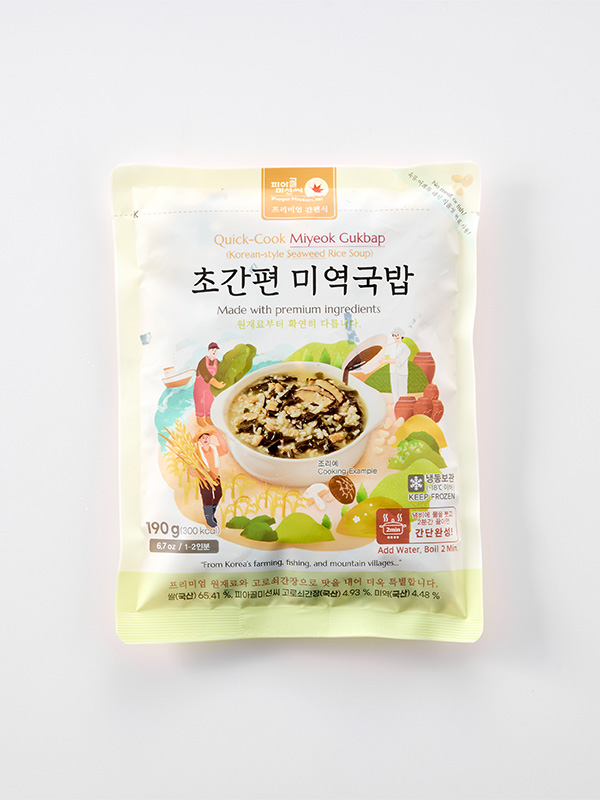 피아골 초간편 미역국밥 (190g)