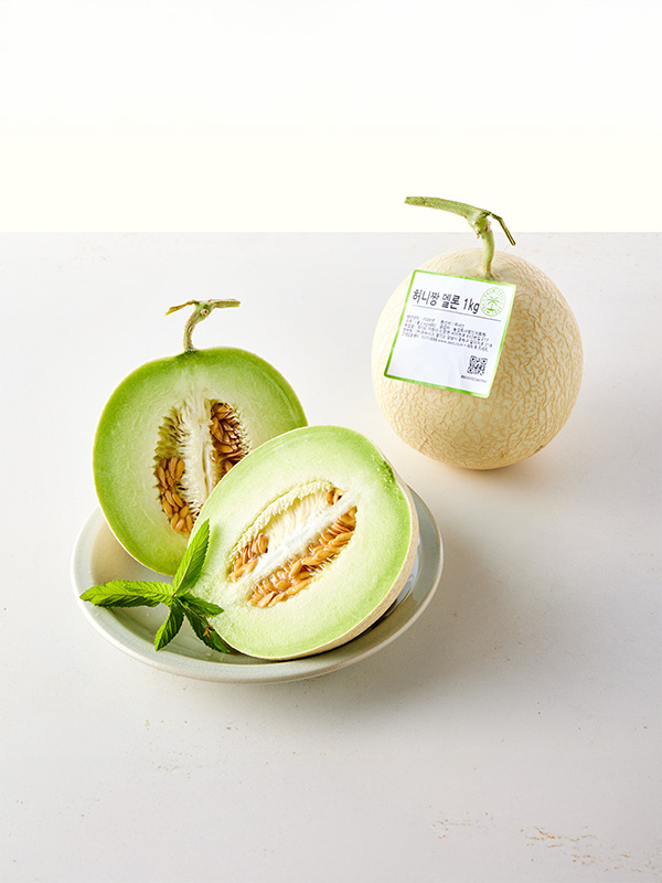 국산 허니짱 멜론 1kg 대표이미지 섬네일