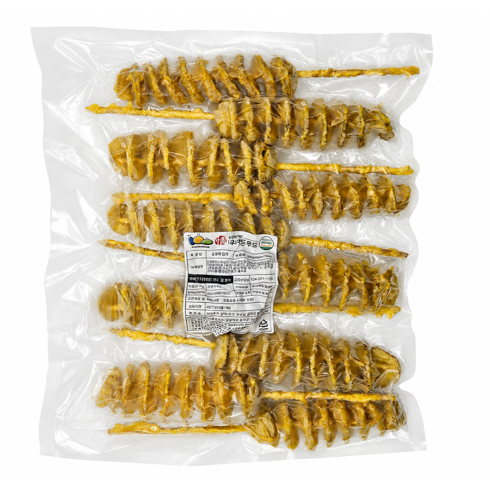 엄마마음 푸르맘 100% 국산 감자 회오리 감자500g (50g x 10개)