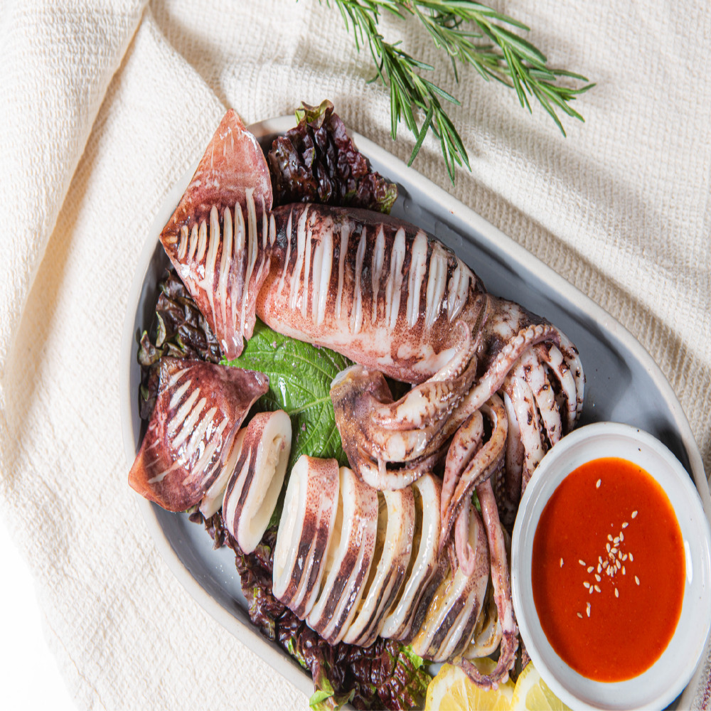 당일 작업 급냉 통손질 오징어 270g/350g/400g/500g 대표이미지 섬네일