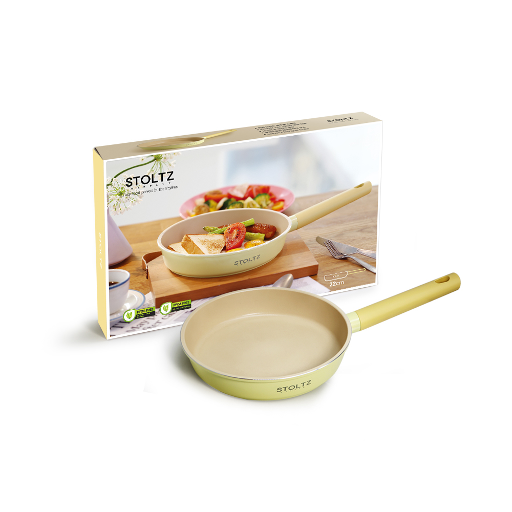 [슈톨츠 STOLTZ] 레몬머랭 IH 프라이팬 22cm