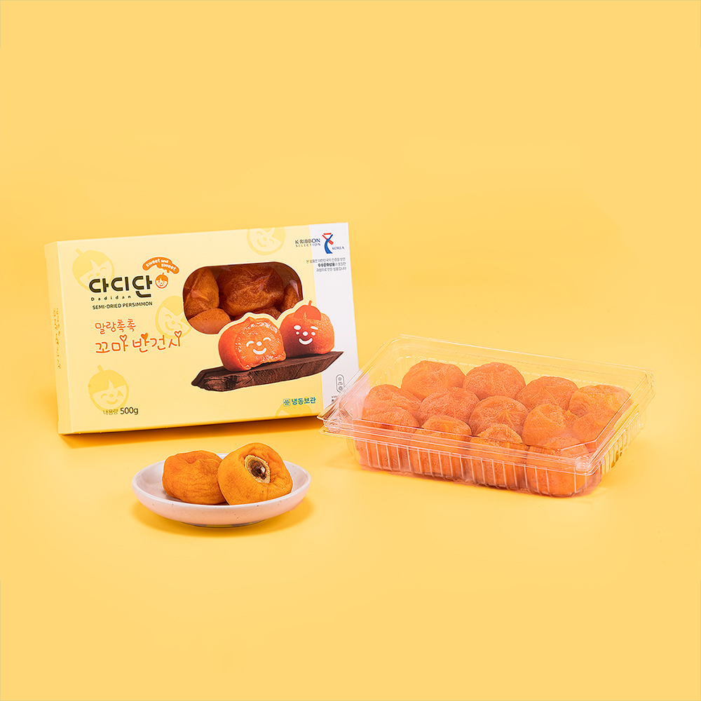 COPY_청도곶감 달콤촉촉 꼬마반건시 500g