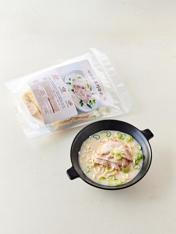 한식곳간 제주식 고기국수(520g/2인분) 대표이미지 섬네일