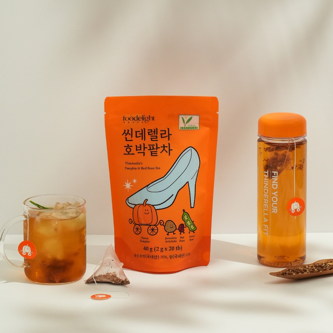 푸딜라이트 씬데렐라 호박팥차 2gx20티백