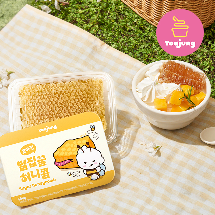 요아정 벌집꿀 허니콤 500g 대표이미지 섬네일