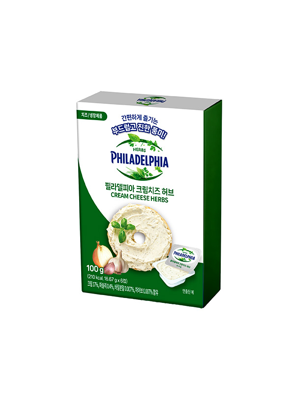 필라델피아 크림치즈 허브 (16.67g*6입)